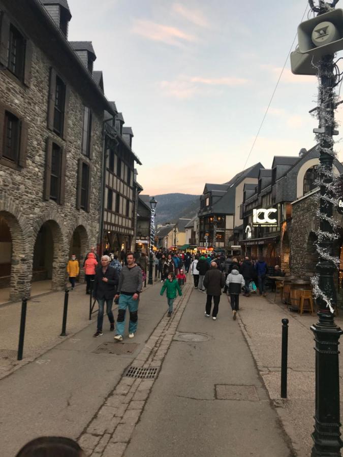 Appt Renove Saint-Lary-Soulan Village Avec Jardin Kültér fotó