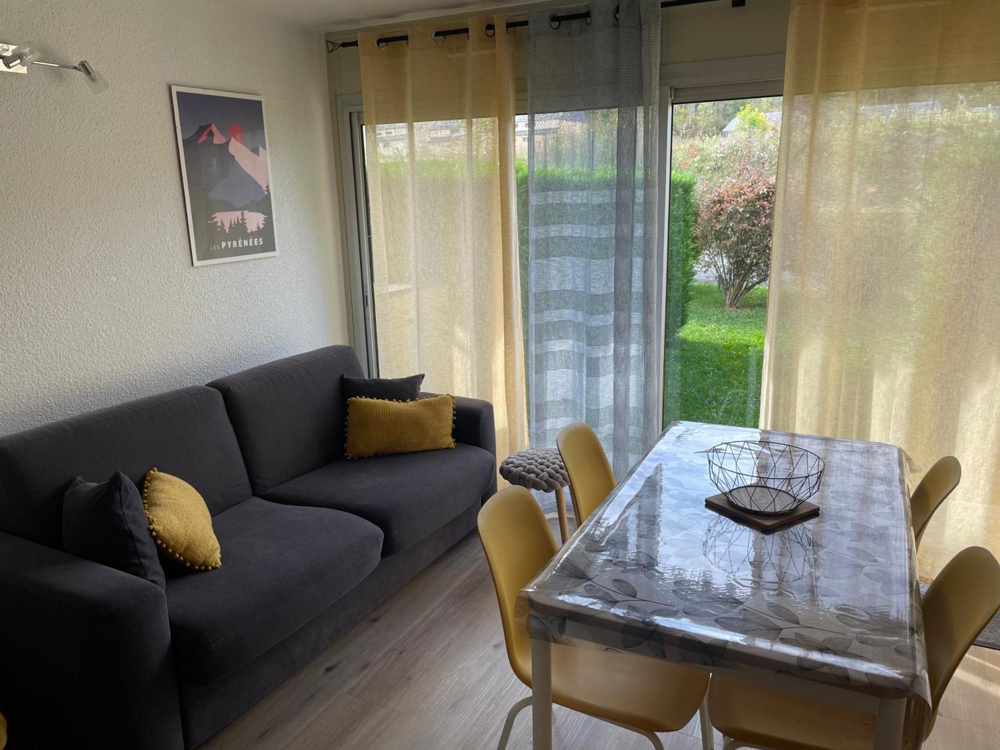 Appt Renove Saint-Lary-Soulan Village Avec Jardin Kültér fotó